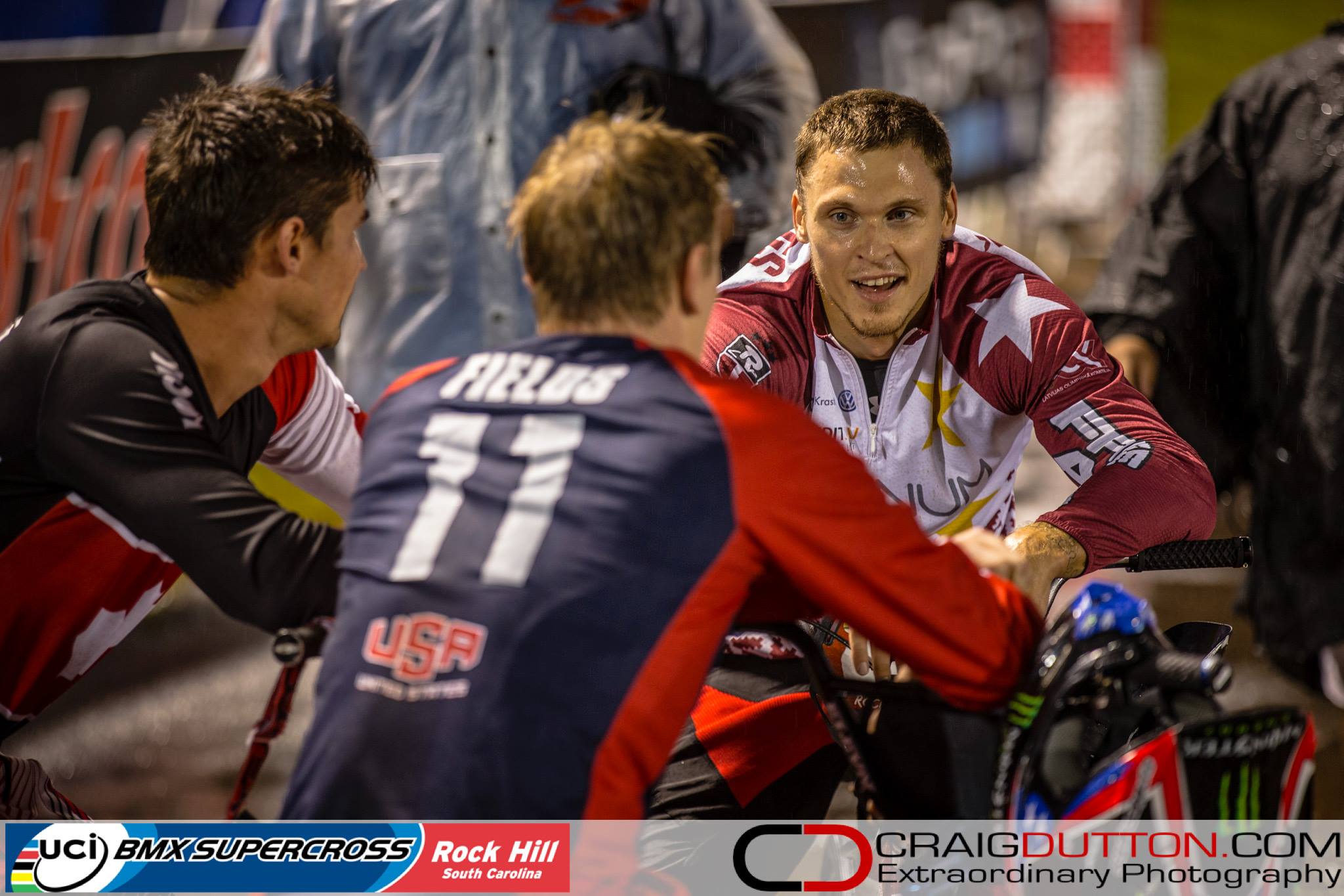 2015 UCI BMX Supercross Maris Strombergs - Craig Dutton