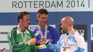 Kelvin Batey 2014 UCI BMX Worlds Rotterdam Podium