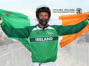 Kelvin Batey Irish National BMX Team