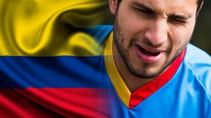 Carlos Ramírez Olympic Interview Colombia Flag Cover