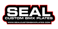 Seal Custom BMX Plates Logo