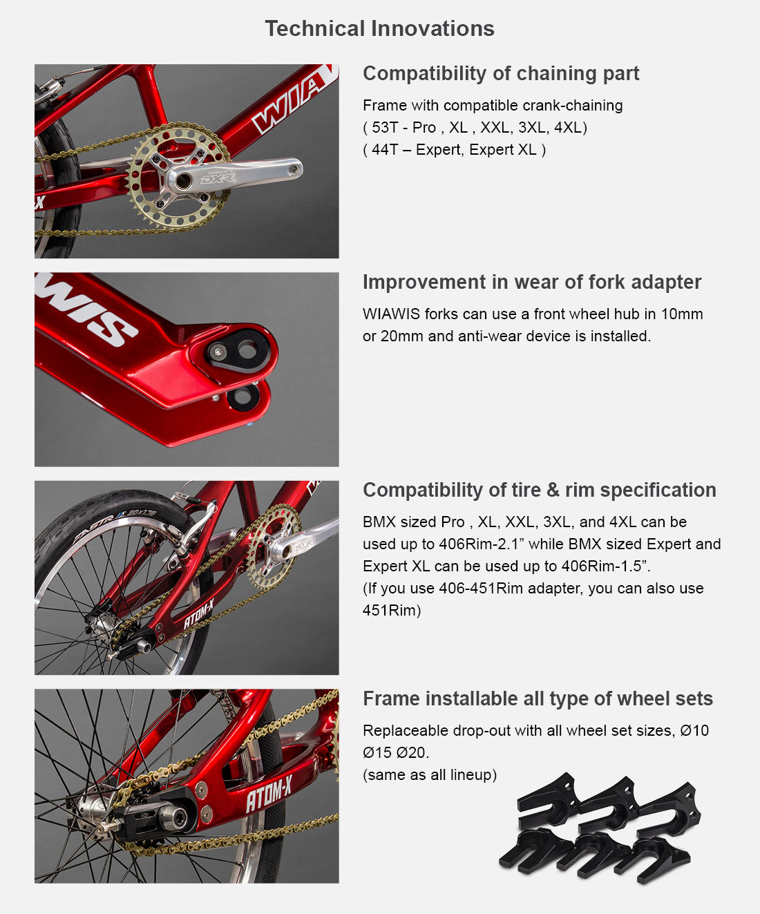 Wiawis bmx clearance frame