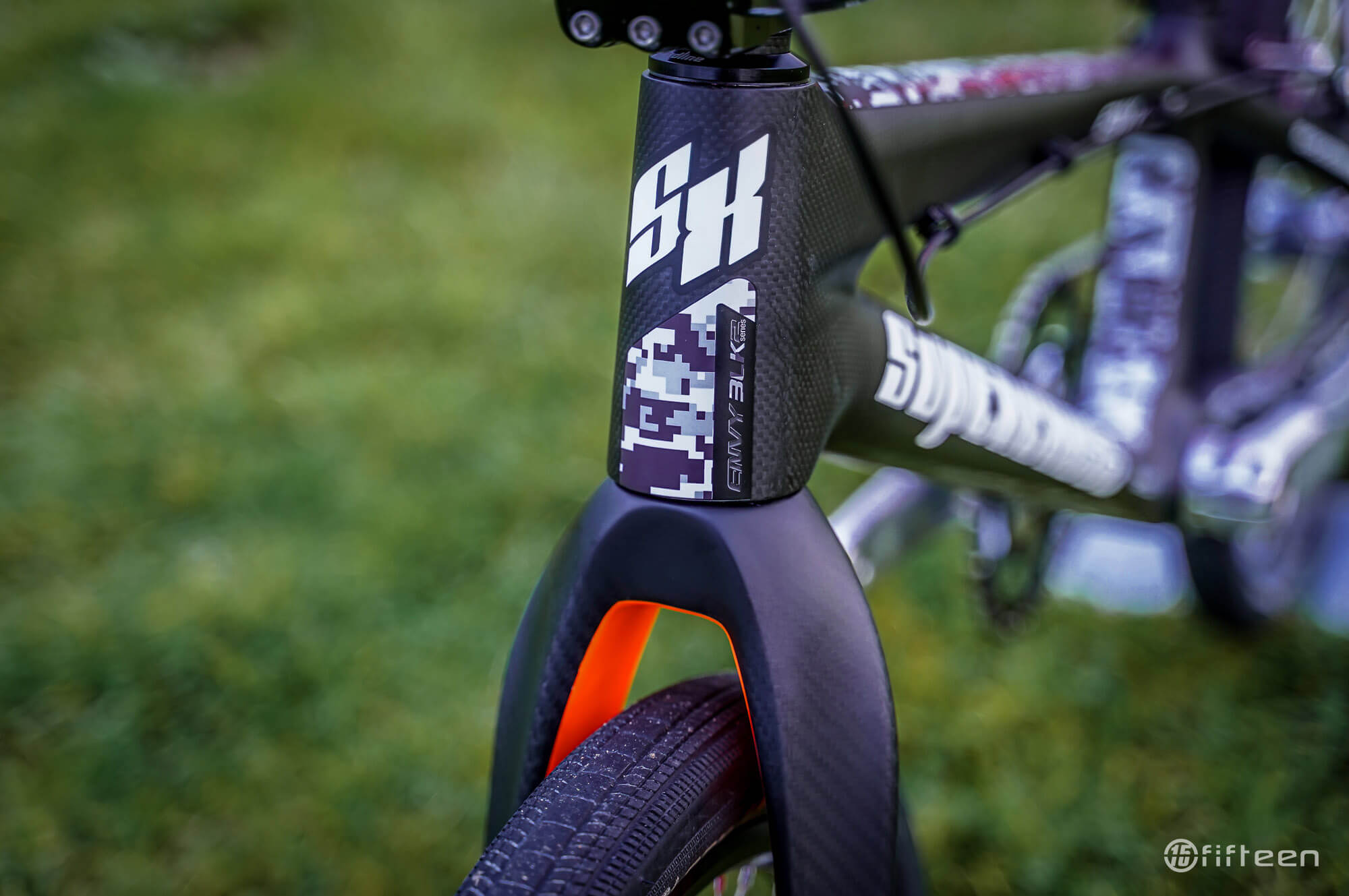 Supercross Envy BLK 2 Review Head Tube - Fifteen BMX