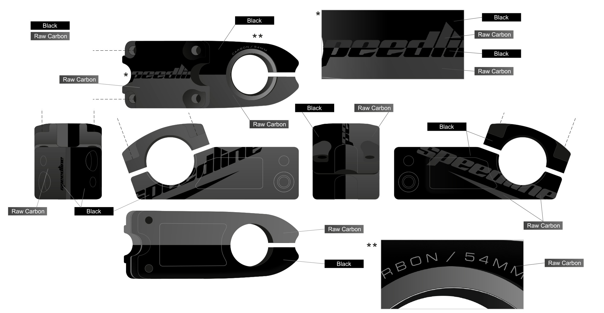 Supercross Carbon BMX Pro Bars