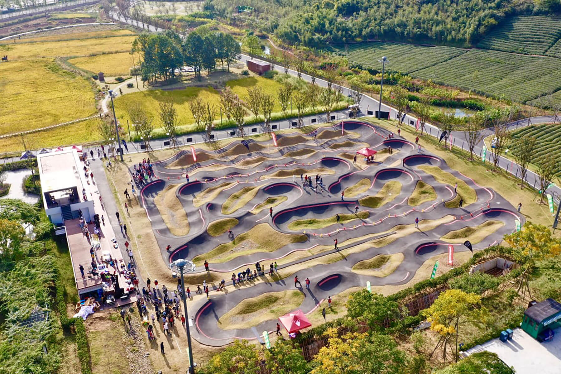 Red Bull Pump Track Deqing, China - Velosolutions