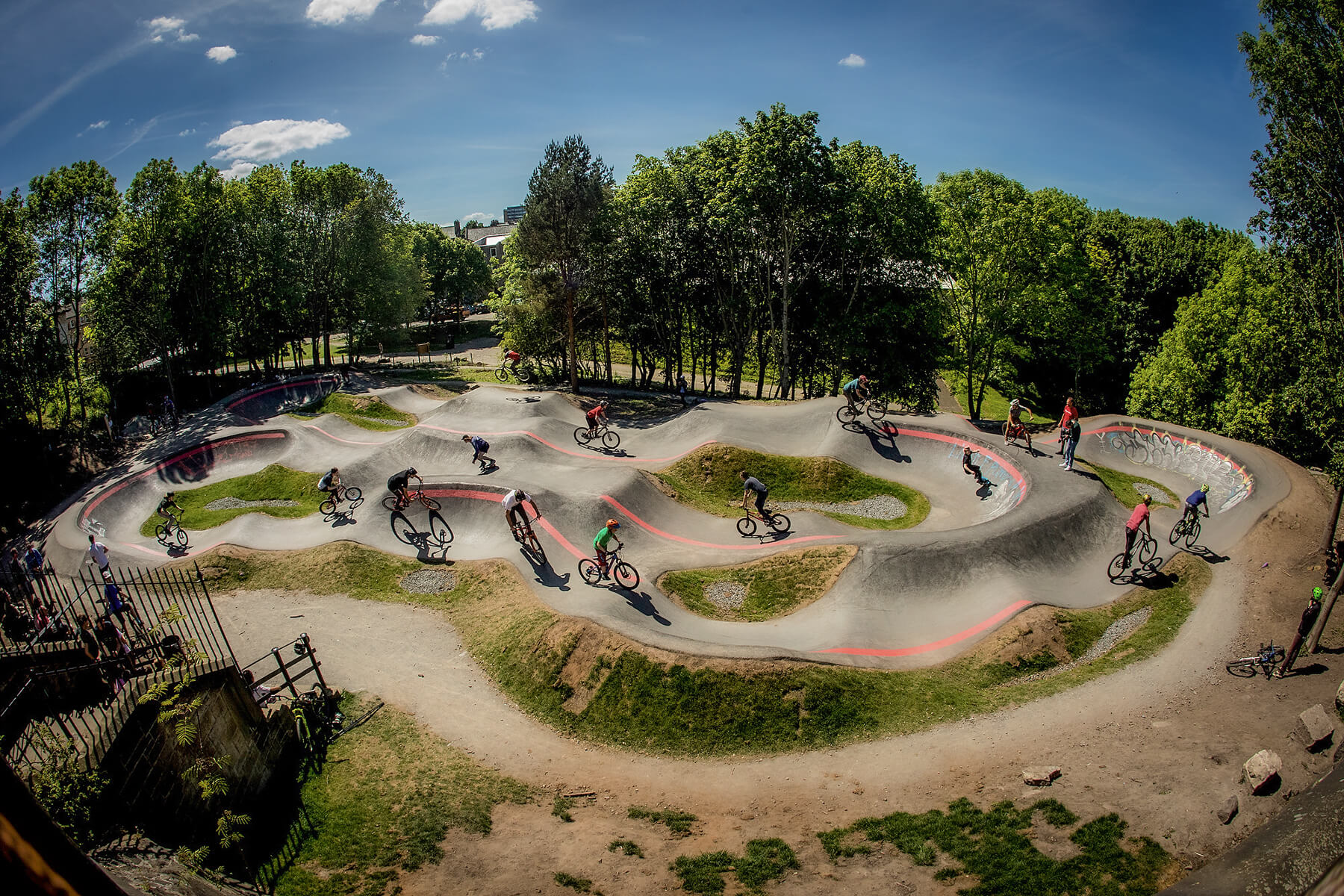 Red Bull Pump Track Edingburgh, Scotland - Dan Milner