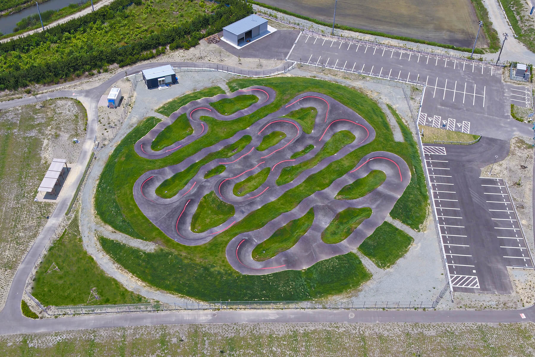 Red Bull Pump Track Fukushima, Japan - Velosolutions