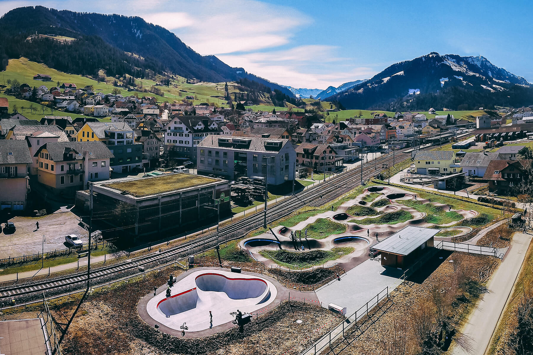 Red Bull Pump Track Schüpfheim,Switzerland - Velosolutions