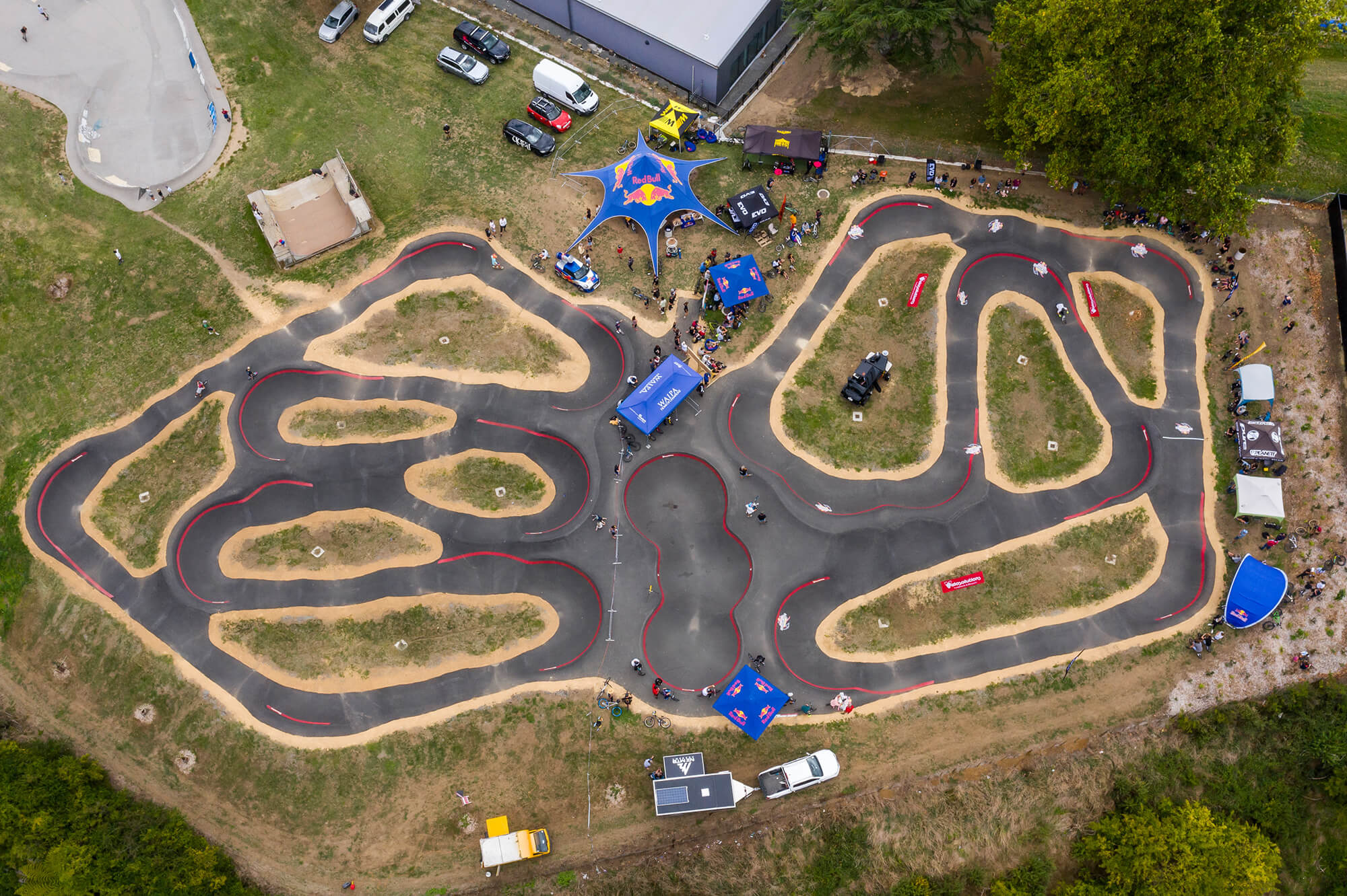 Red Bull Pump Track Cambridge NZ 2021 - Graeme Murray - Track