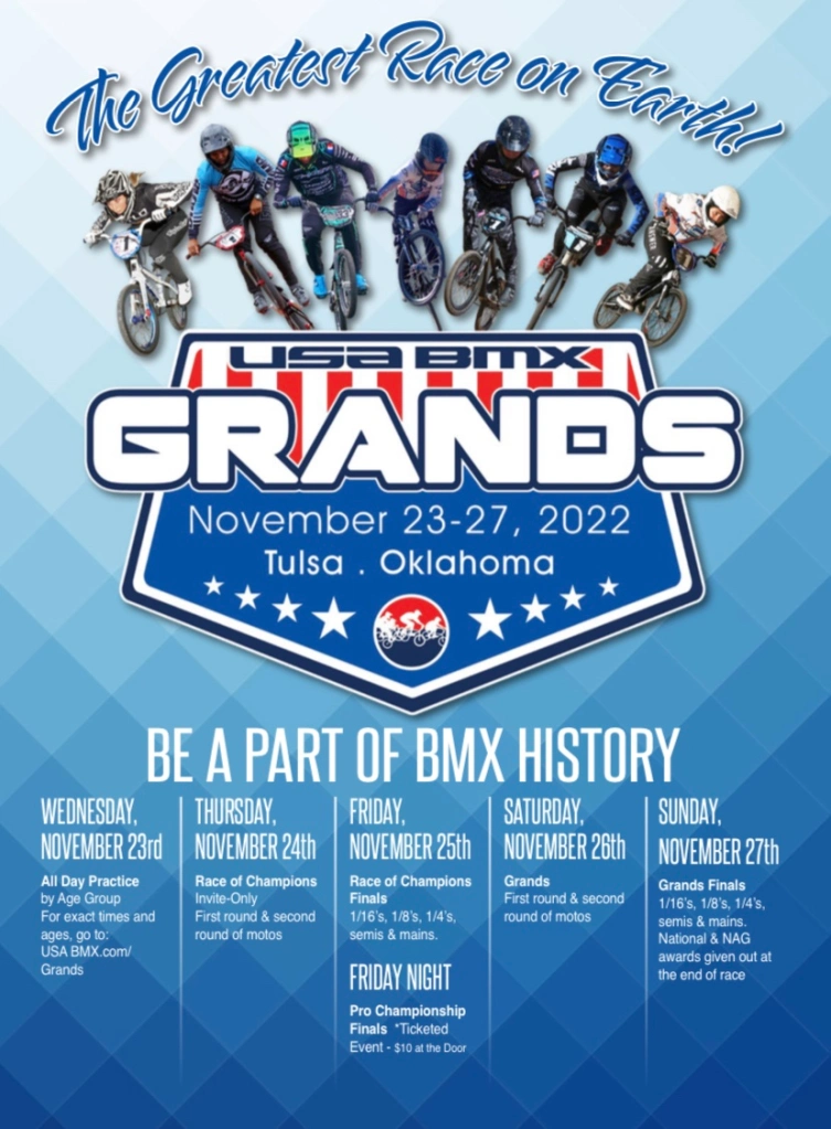 2022 USA BMX Grands Poster