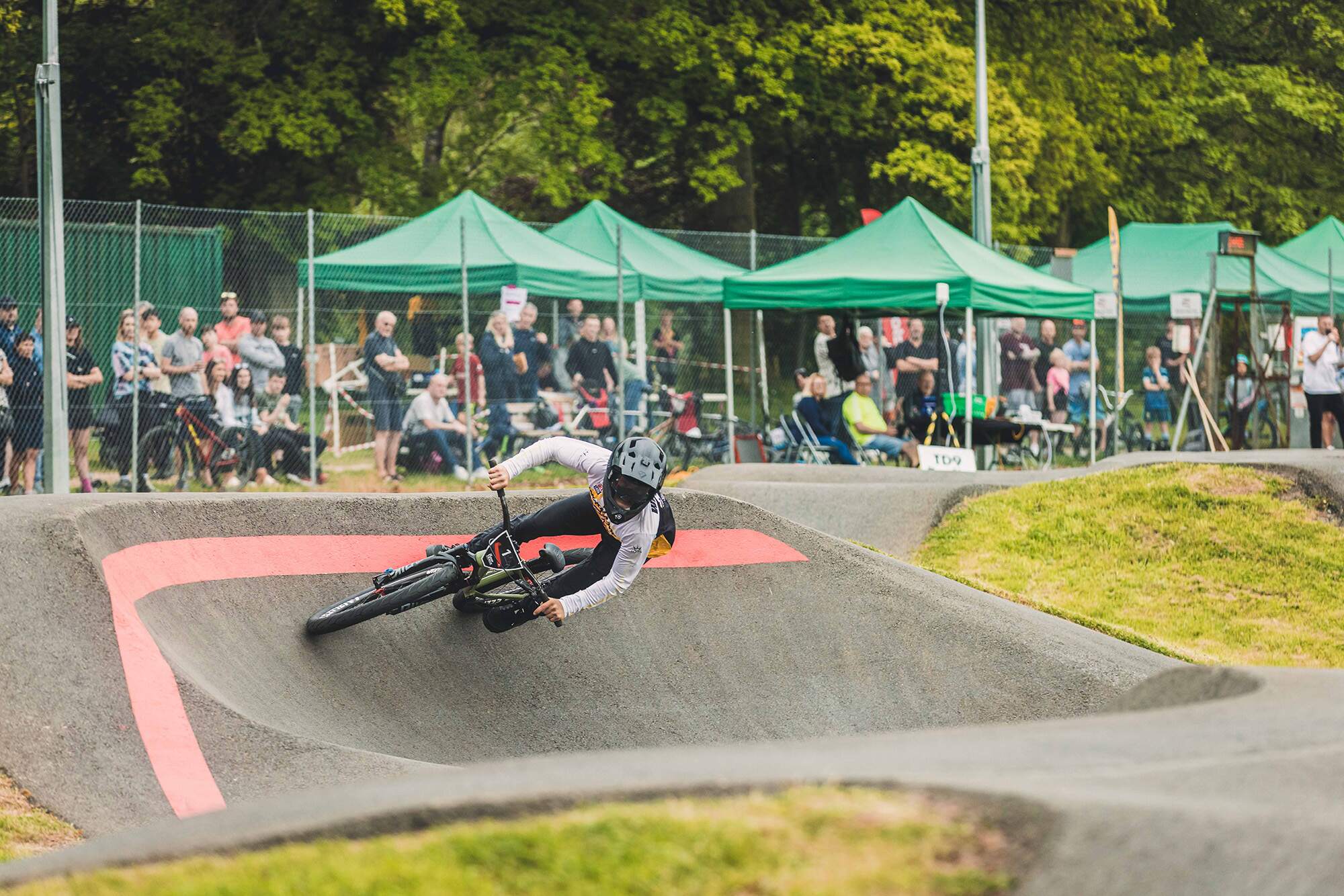 Velosolutions UCI Pump Track Worlds Qualifier Hawick Scotland - Dan Griffiths