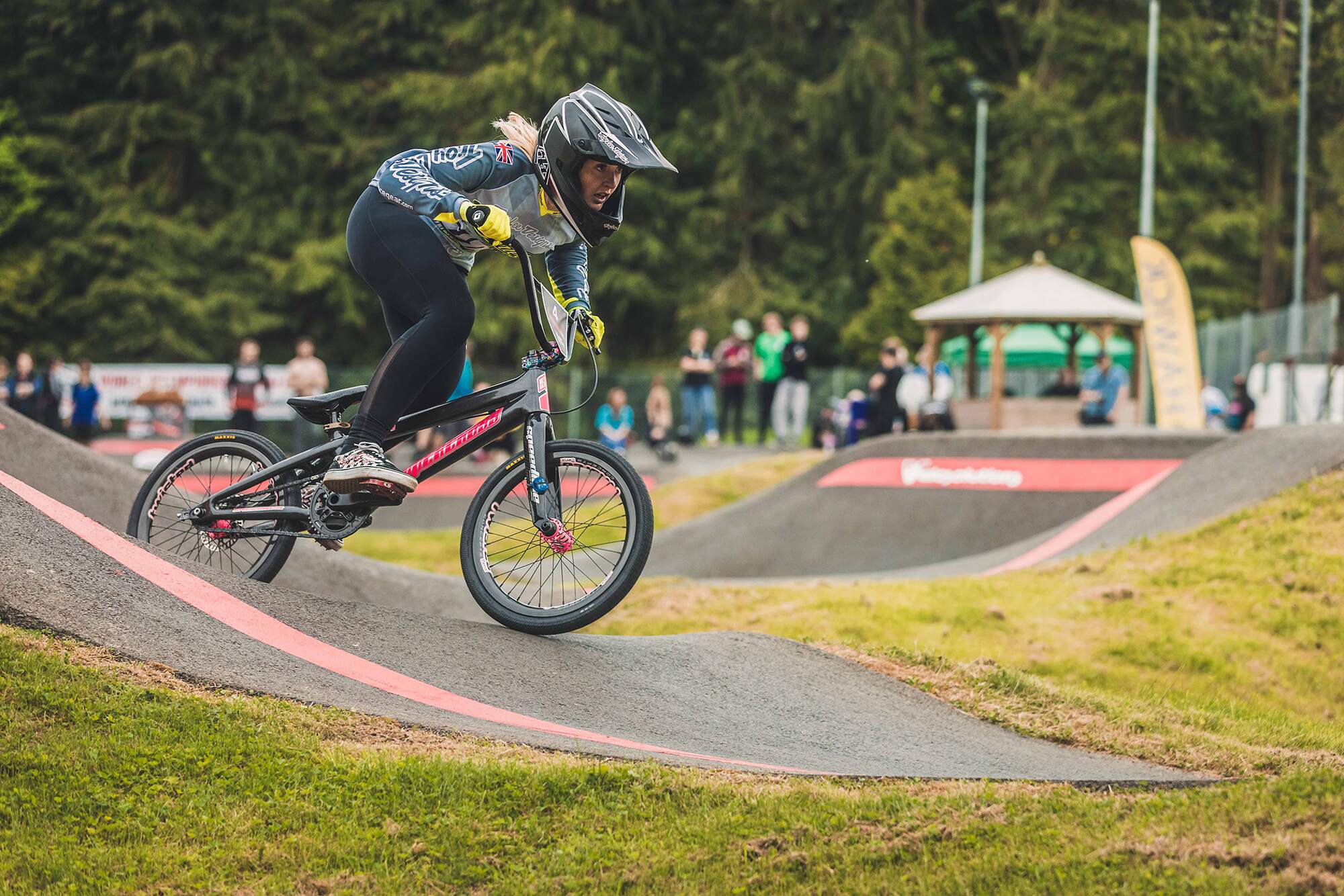 Velosolutions UCI Pump Track Worlds Qualifier Hawick Scotland - Dan Griffiths