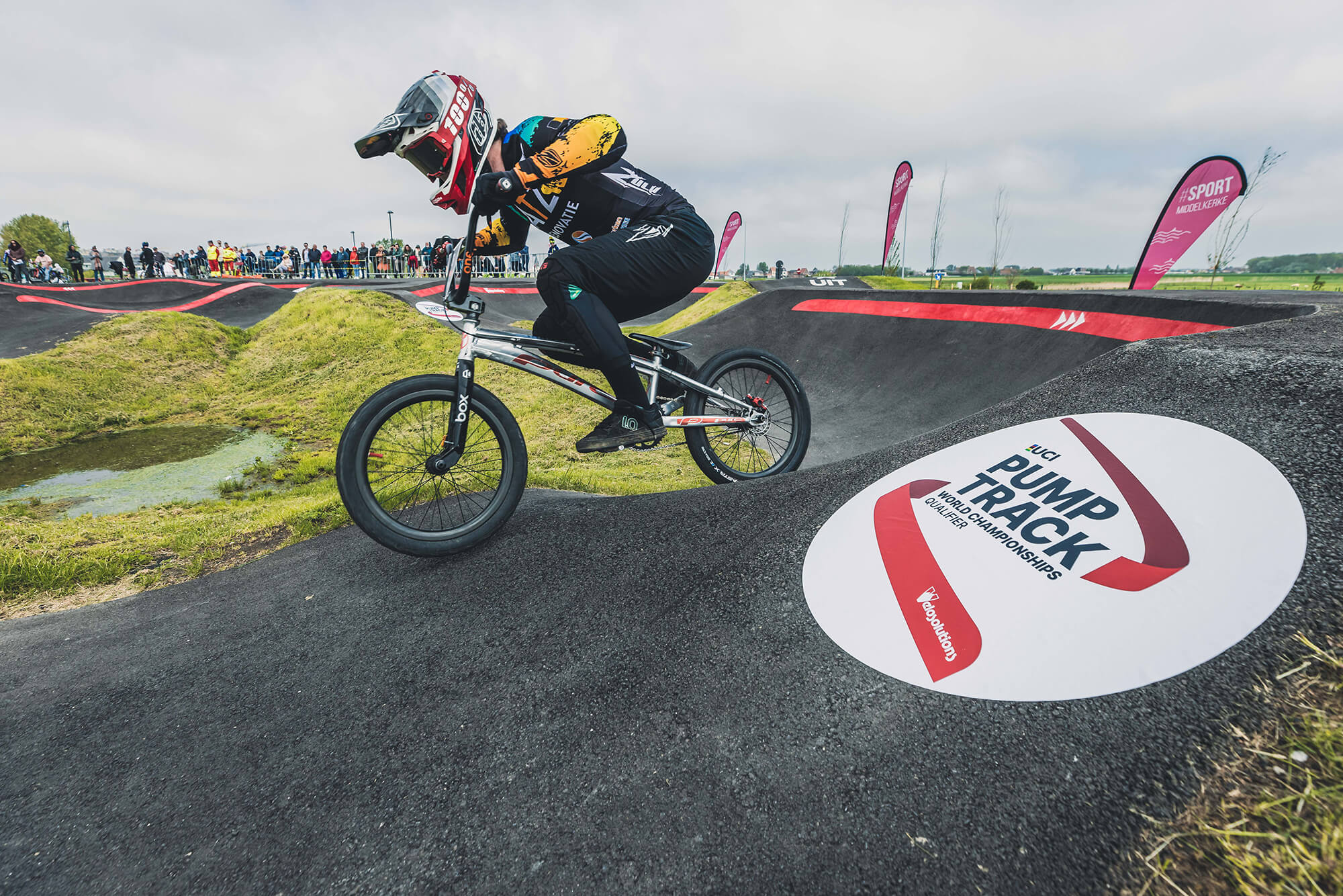 Velosolutions UCI Pump Track Worlds Qualifier Middelkerke Belgium - Dan Griffiths 07