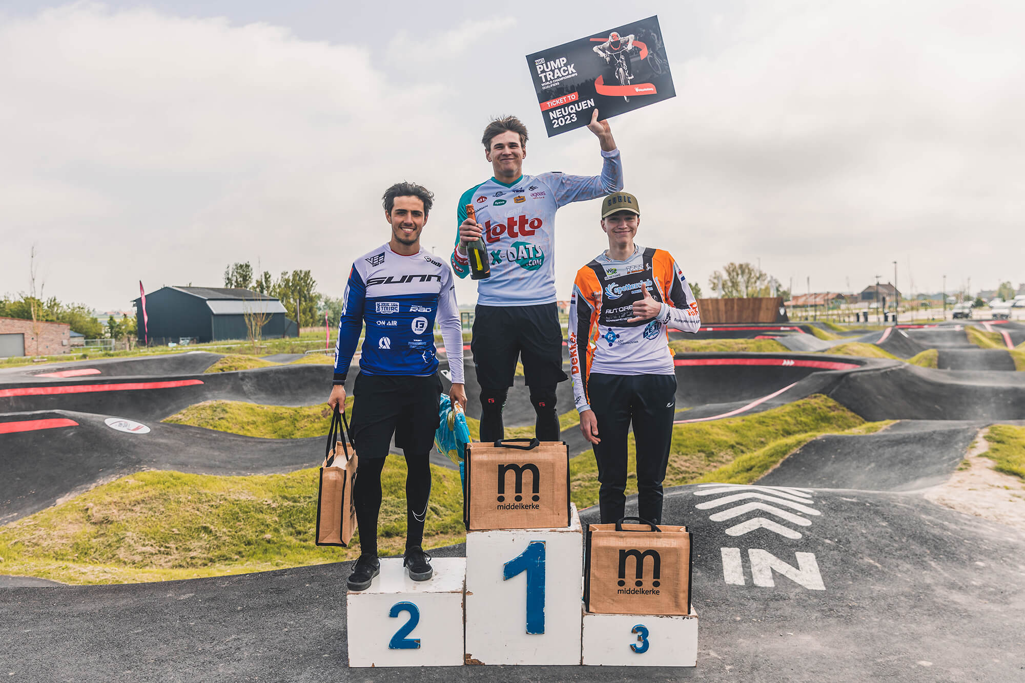 Velosolutions UCI Pump Track Worlds Qualifier Middelkerke Belgium - Dan Griffiths 10