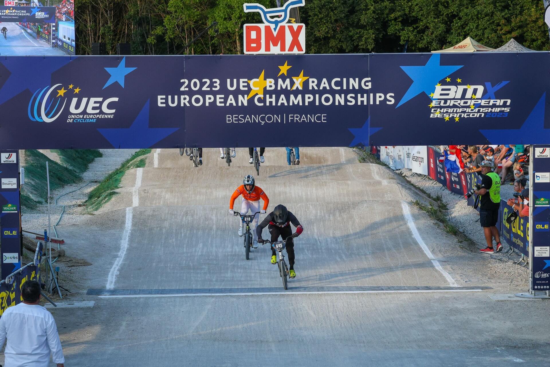 Claessens and Kimmann take the 2023 UEC BMX European Championships