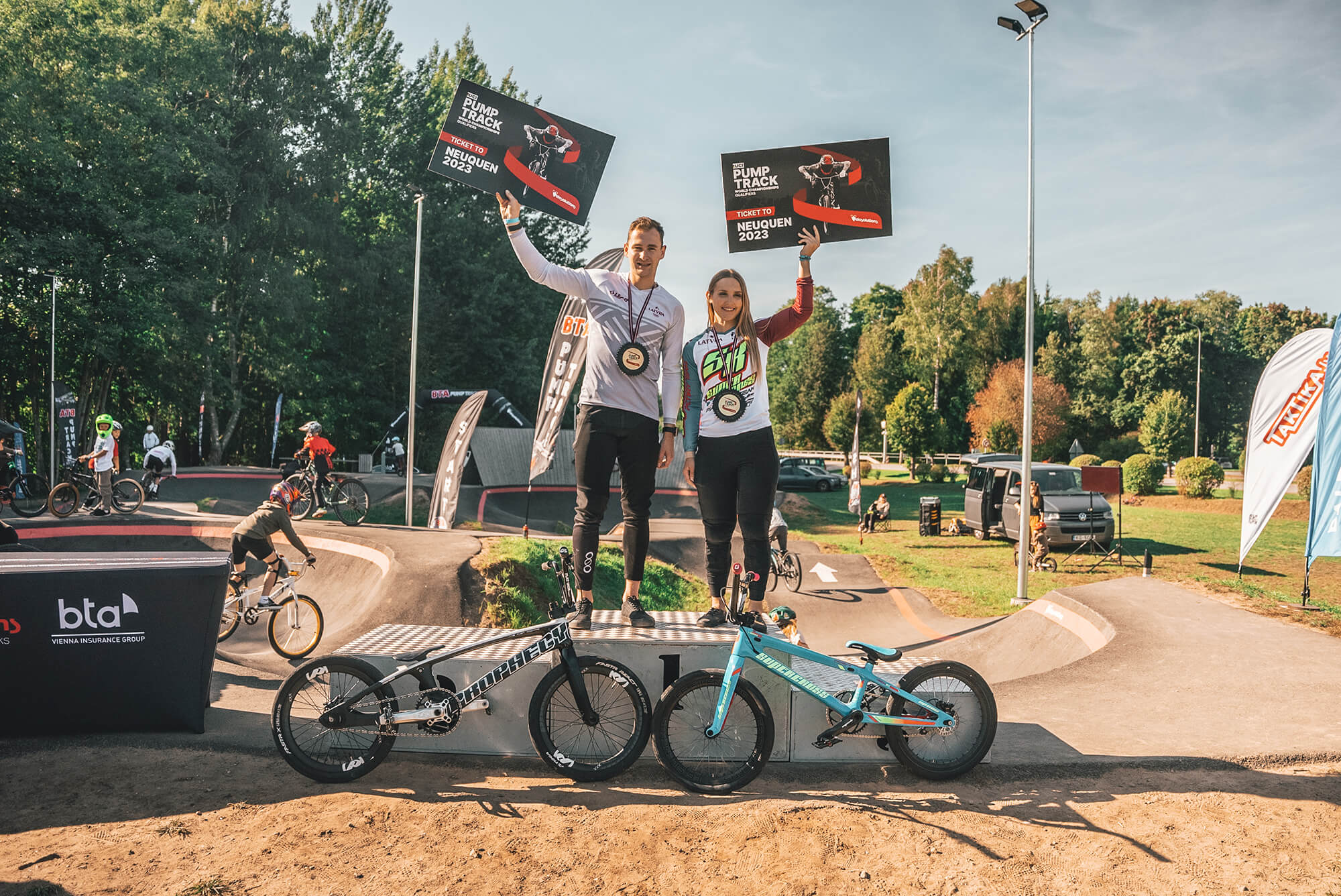 Velosolutions UCI Pump Track World Championships Qualifiers Latvia 2023 - White Balance Creative