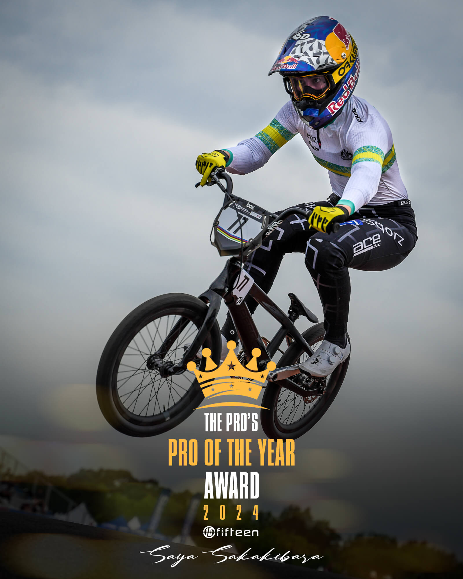 2024 Fifteen BMX Pros Pro of the Year 4x5 - Saya Sakakibara