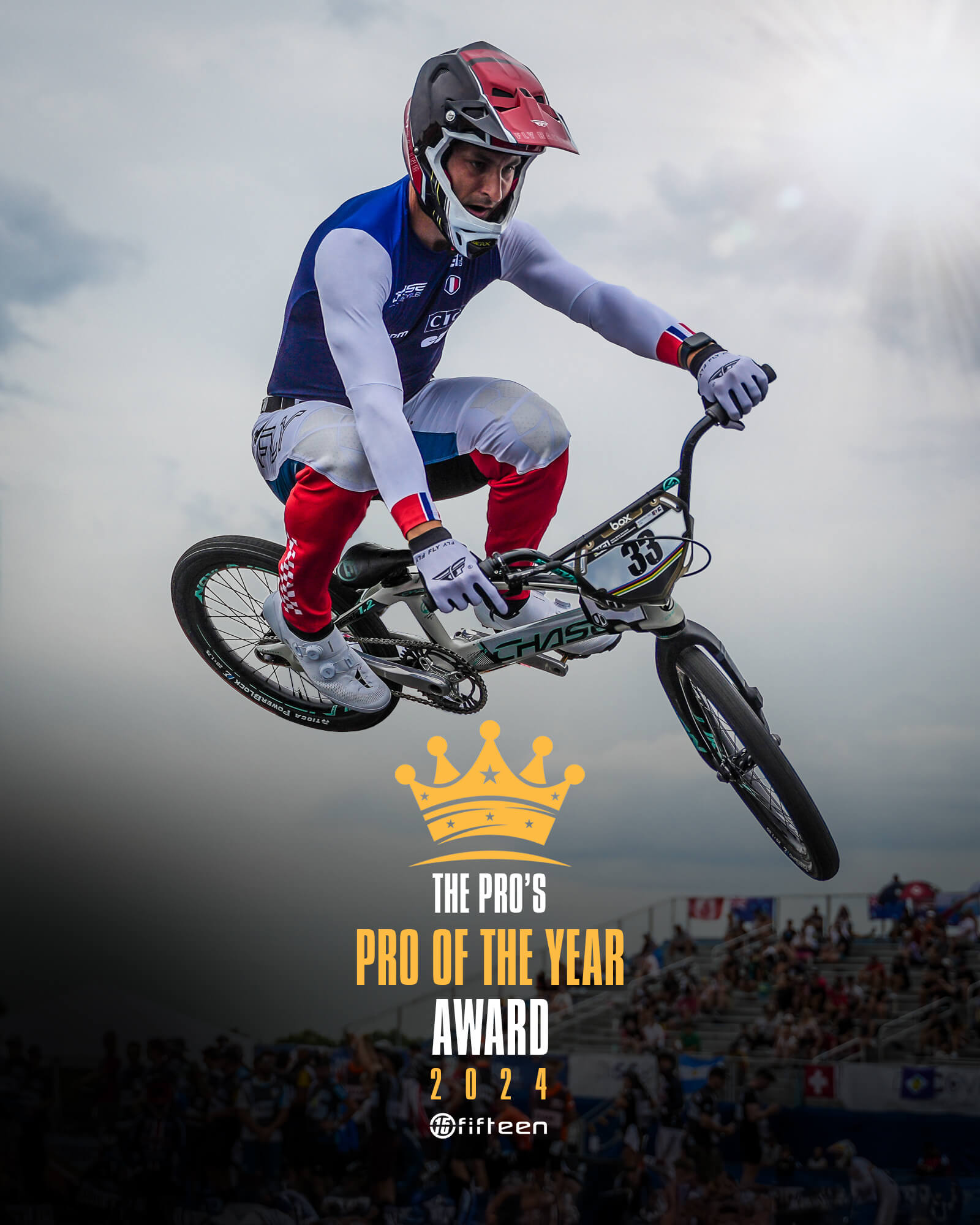 Fifteen Slider Lander Fifteen BMX Pros Pro of the Year 2024 - Mobile