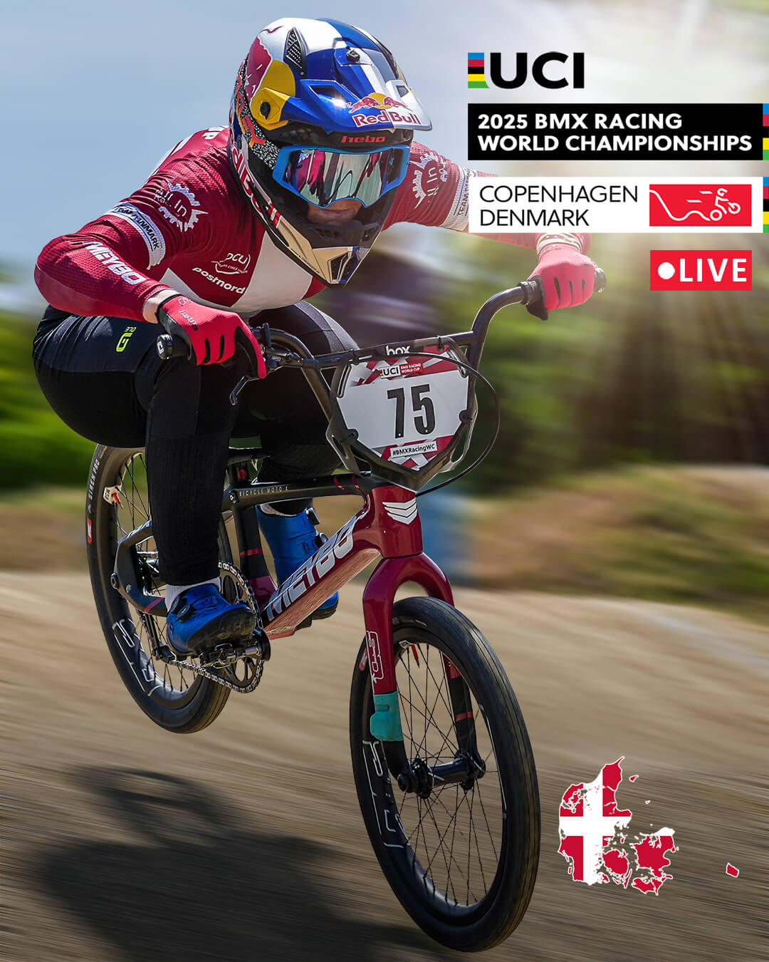 Fifteen Slider Lander 2025 UCI World Championships LIVE Mobile