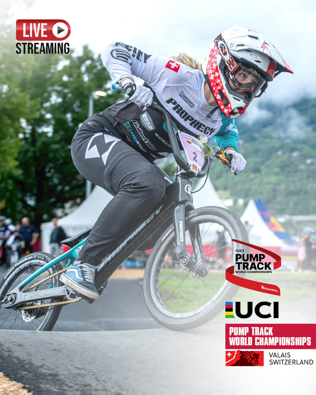 UCI Pump Track World Championships LIVE 2025 Switzerland - Mobile