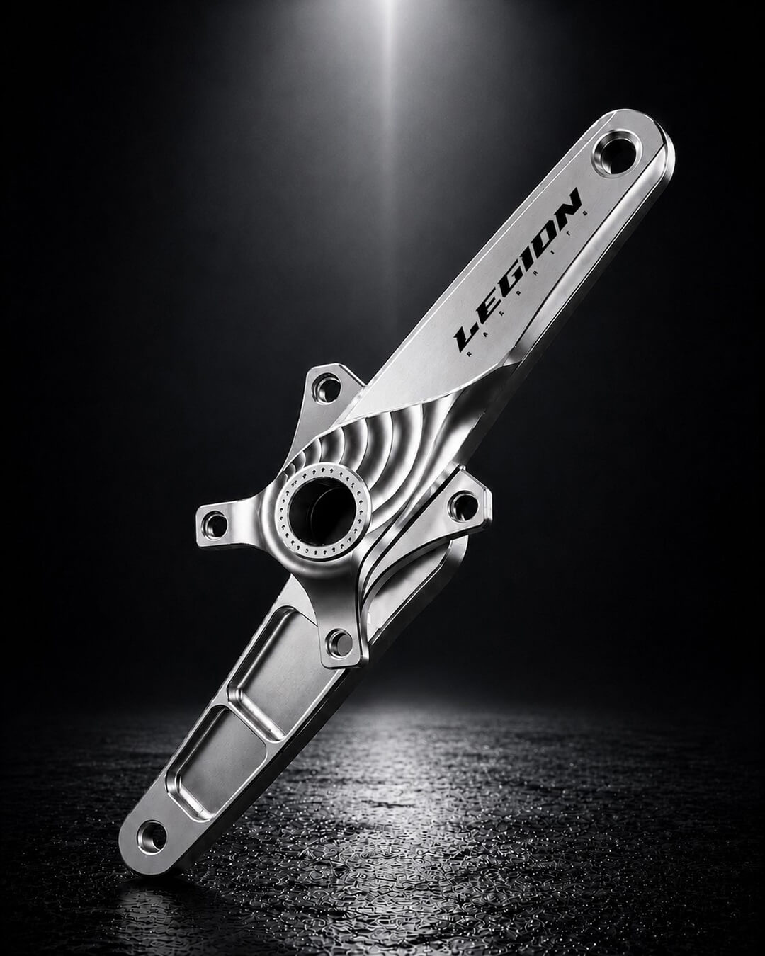 Legion Ammonite Crank Set Ultimate Silver